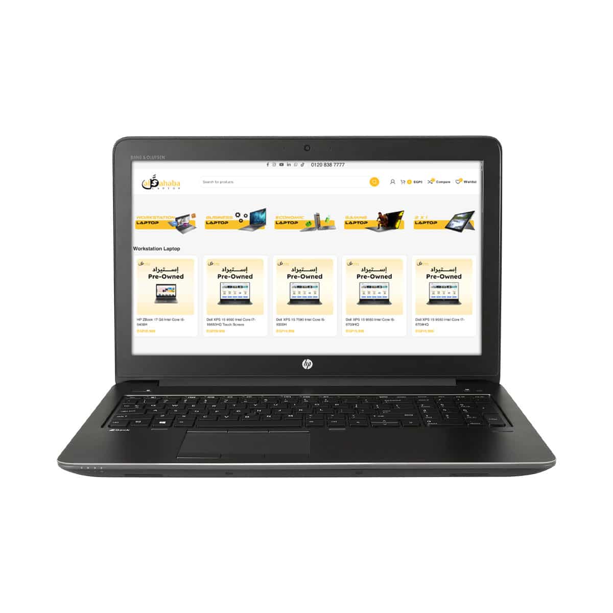 HP ZBook 15 G4 w1 HP ZBook 15 G4 Intel Core I7-7820HQ NVIDIA Quadro M1200 4GB 15.6 Inch FHD - Image 1