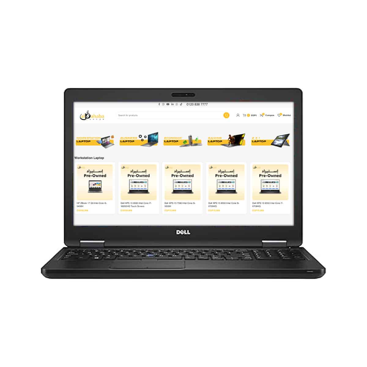 Dell Latitude 5580 w Dell Latitude 5580 Intel Core I7-7820HQ NVIDIA GeForce 940M 2GB 15.6 Inch FHD - Image 1