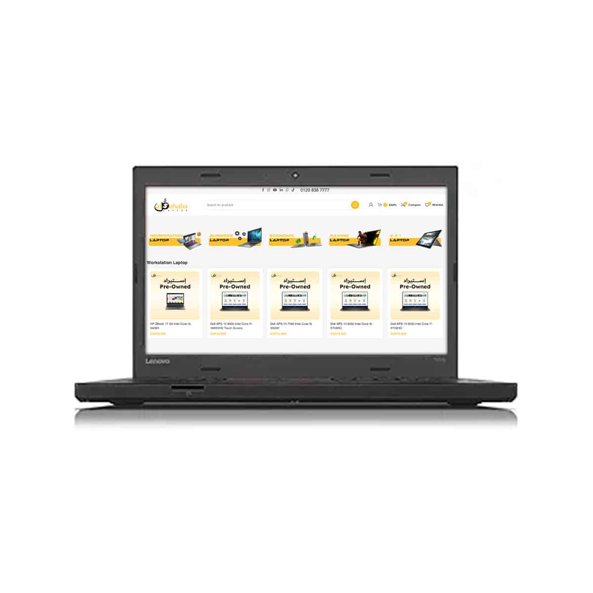 Lenovo Thinkpad T460p w Lenovo Thinkpad T460p Intel Core I7-6820HQ NVIDIA GeForce 940MX 2GB 14 Inch FHD - Image 1