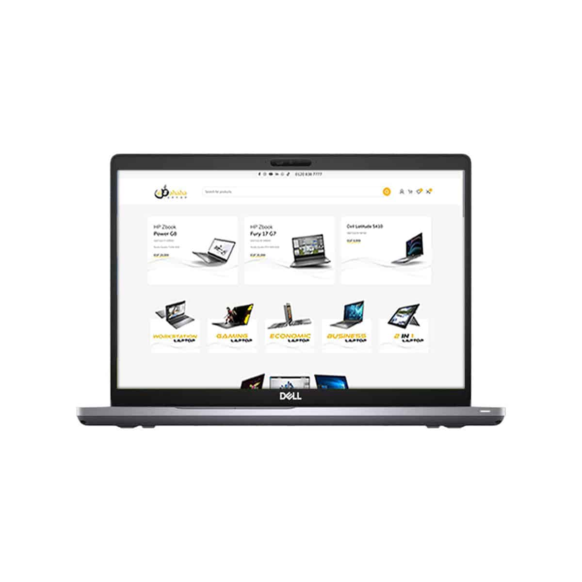 Dell Latitude 5510 page Dell Latitude 5510 Intel Core I7-10810U 15.6 Inch FHD Touch Screen - Image 1