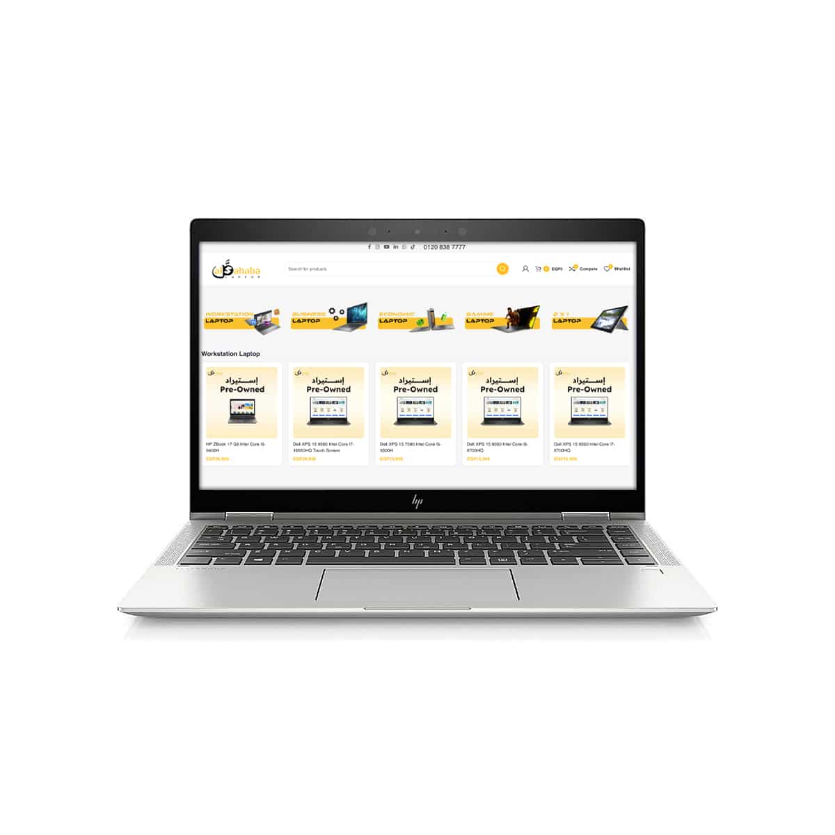 HP EliteBook x360 1040 G6 HP EliteBook x360 1040 G6 Intel Core I5-8265U 14 Inch FHD Touch Screen - Image 1