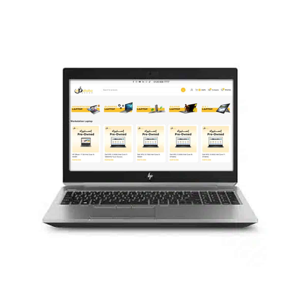 HP-ZBook-15-G5 HP ZBook 15 G5 Intel Xeon E 2176M NVIDIA Quadro P1000 4GB 15.6 Inch 4K Touch Screen - Image 1