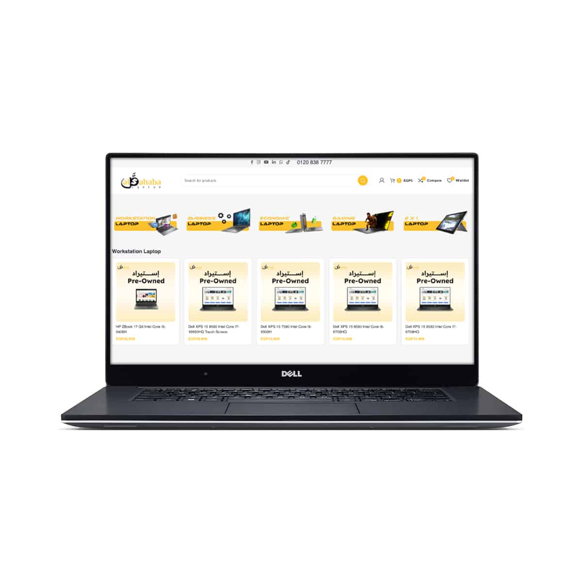Dell-XPS-15-9550-2.jpg Dell XPS 15 9550 Intel Core I7-6700HQ NVIDIA GTX 960M 2GB 15.6 Inch - Image 1